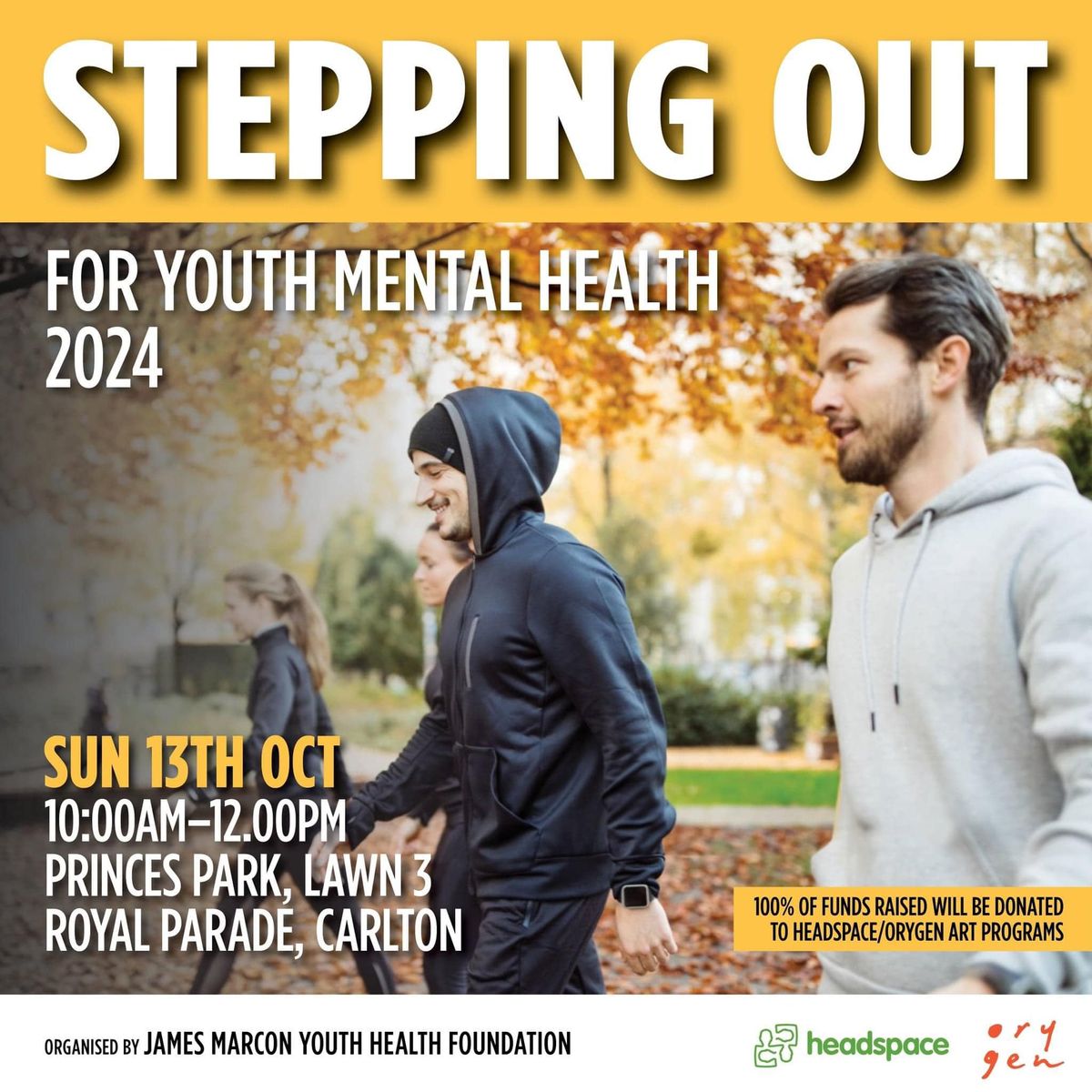 Stepping Out for Youth Mental Health 2024