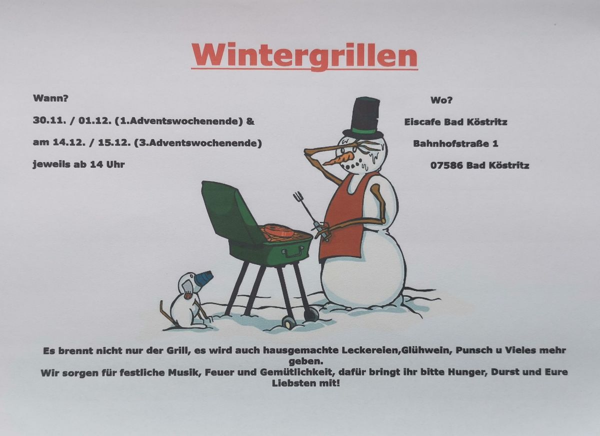 Wintergrillen Nr. 2