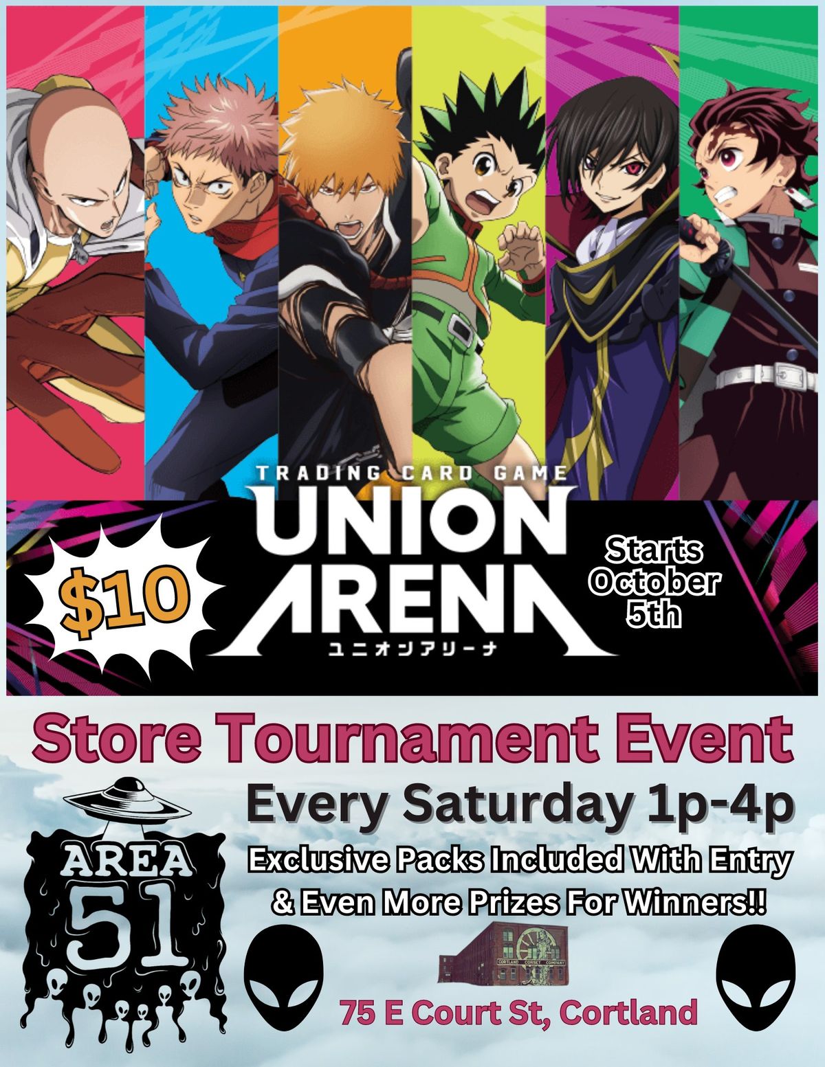 Area 51 Union Arena Store Tournament Event