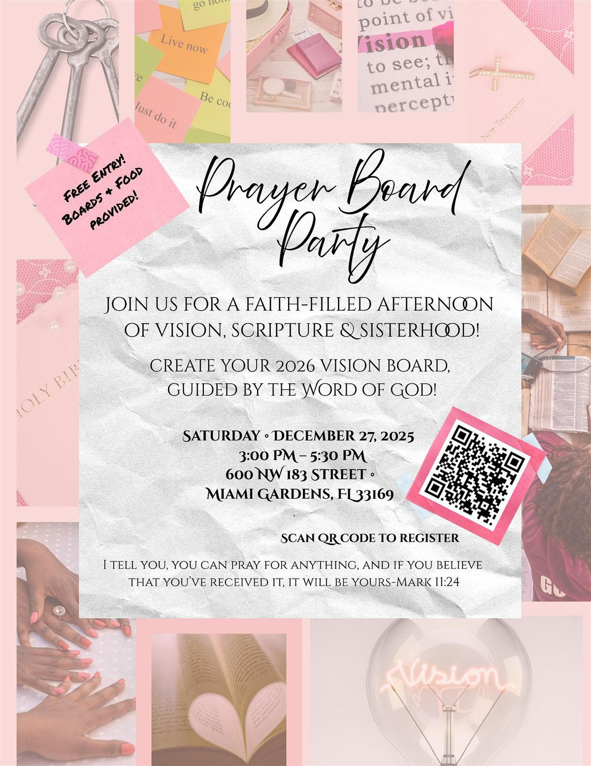 Prayer Board Party