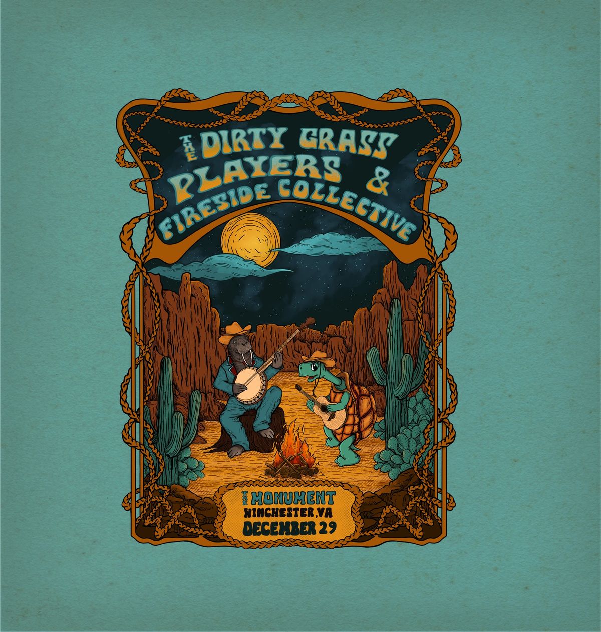 The Dirty Grass Players w\/ Fireside Collective