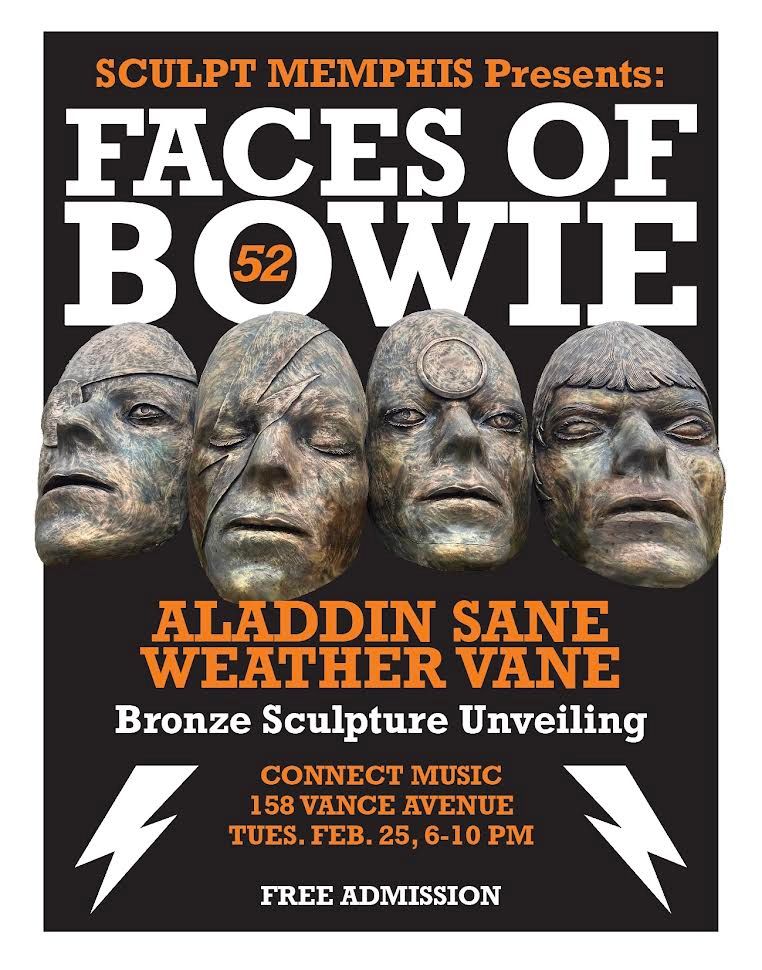 Sculpt Memphis Presents: Faces of Bowie