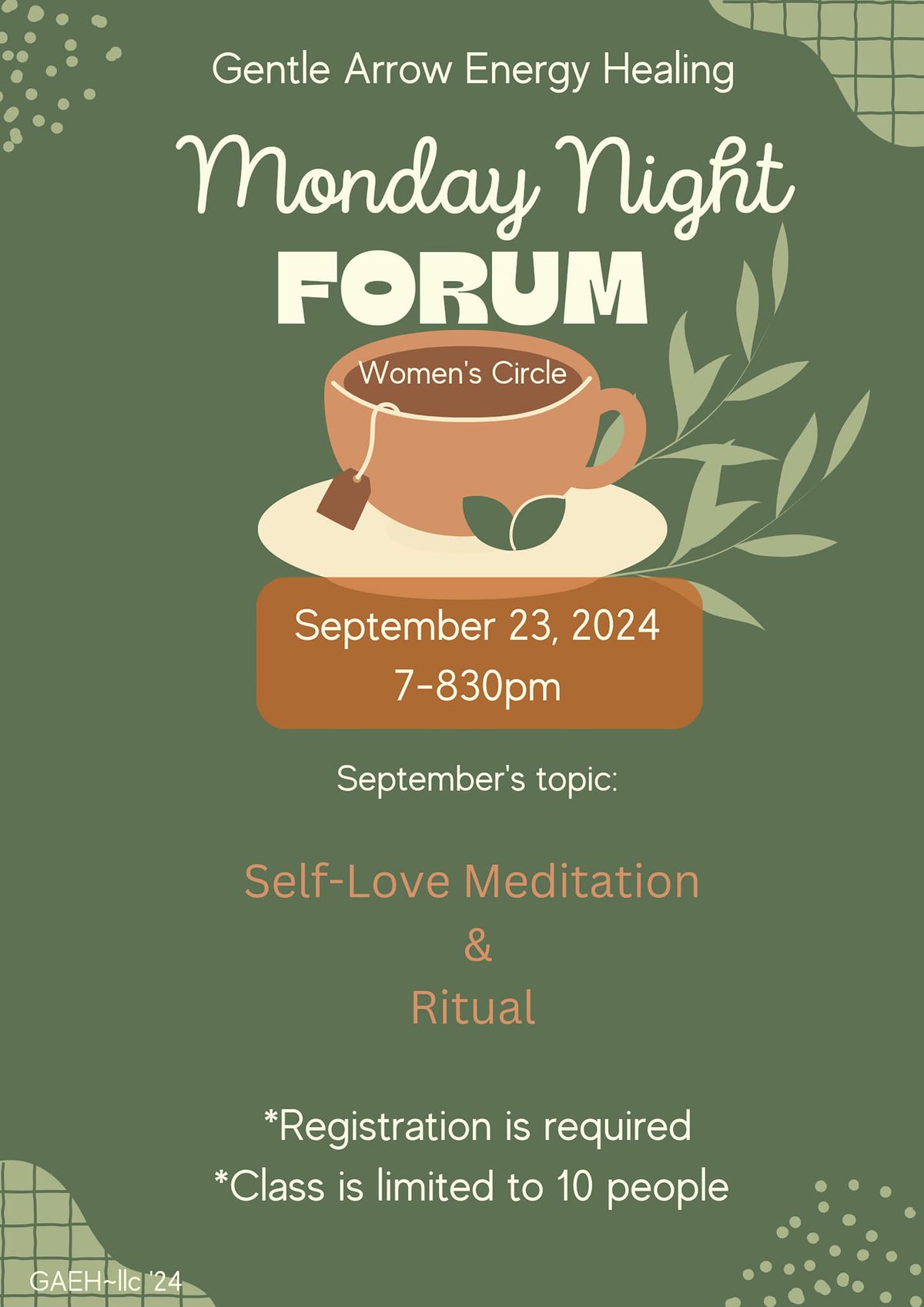 Monday Night Forum Women's Circle