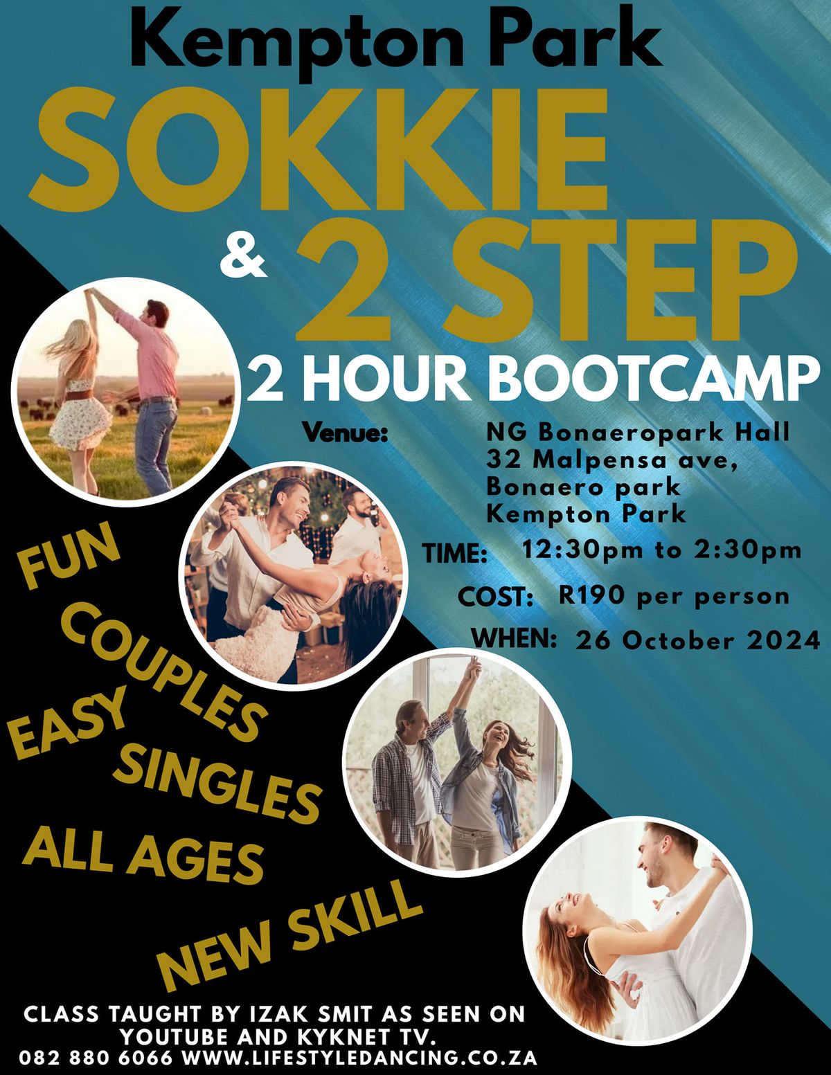 Sokkie and 2-Step Bootcamp in Kempton Park