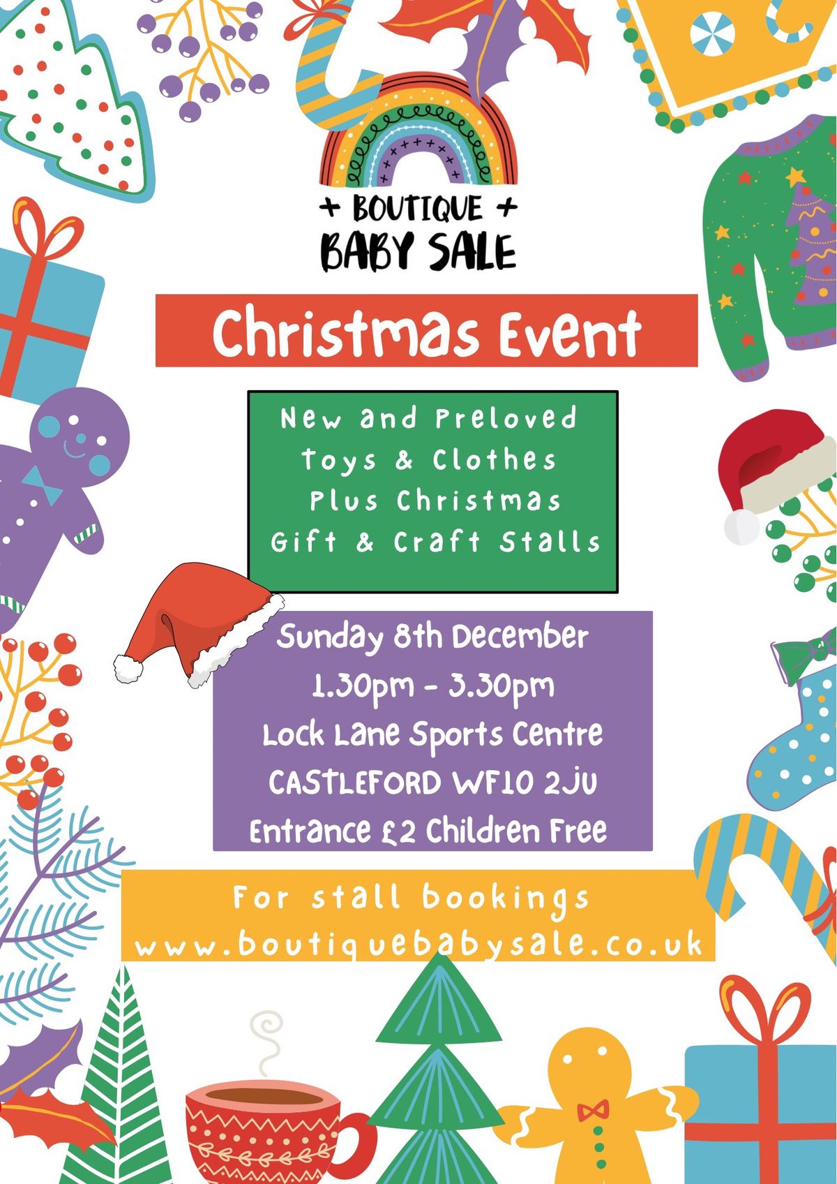 Boutique Baby Sale - Christmas Event