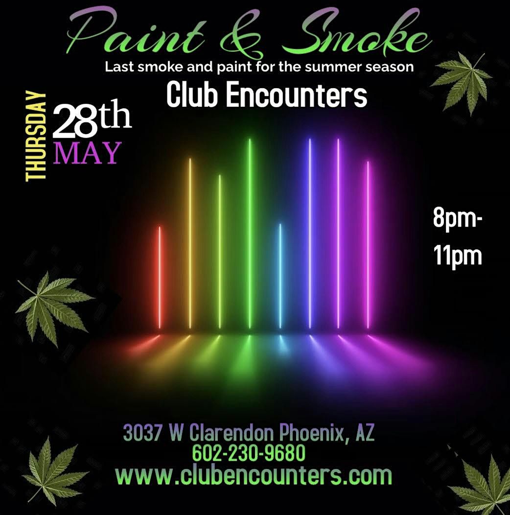 \u201cThe Sunset Session\u201d May Smoke & Stroke {Painting on the Patio Sess\u2019} @ Clu