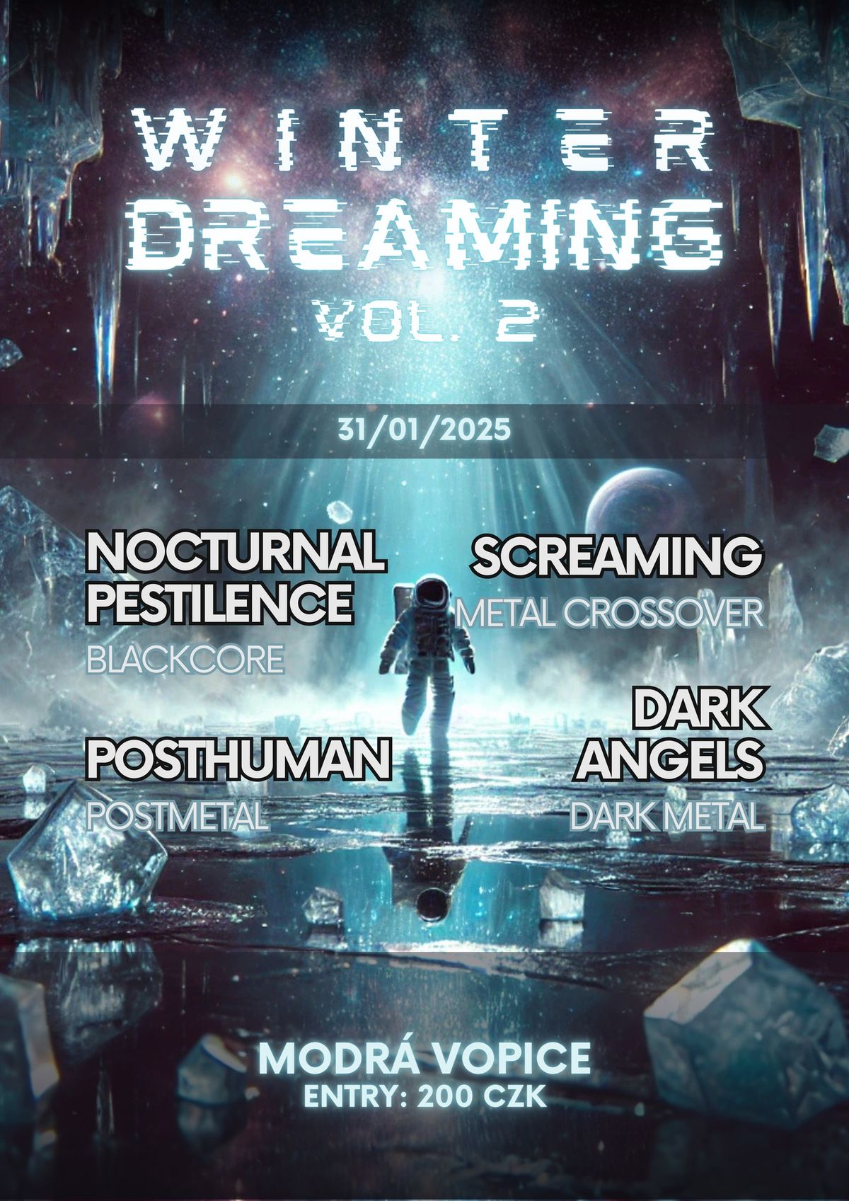 Winter Dreaming v Modr\u00fd Vopici 2 - NOCTURNAL PESTILENCE, POSTHUMAN, SCREAMING, DARK ANGELS 