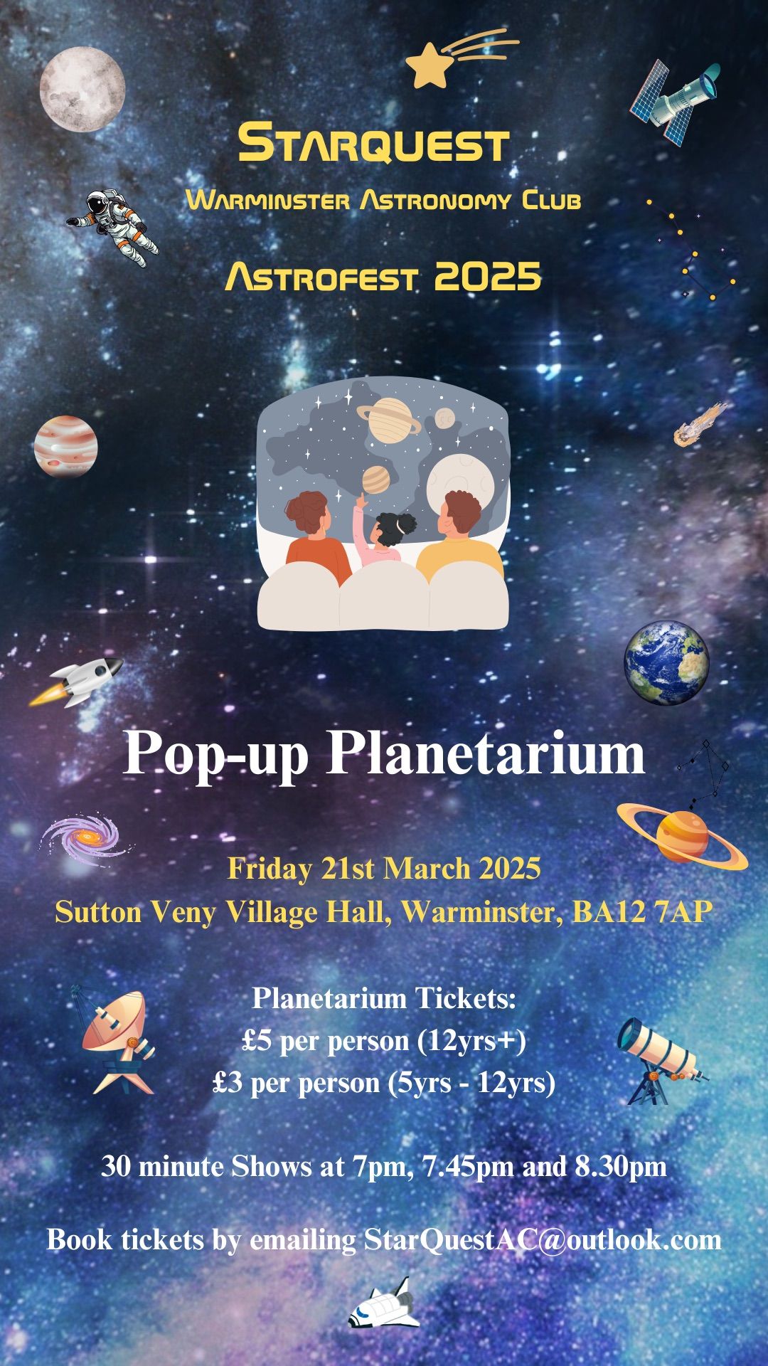 Pop-up Planetarium