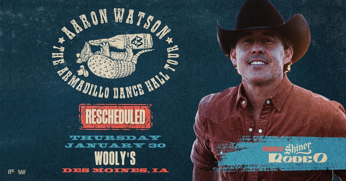 Aaron Watson at Wooly's