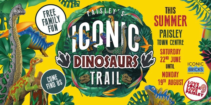 Paisley's Iconic Dinosaurs Trail 2024