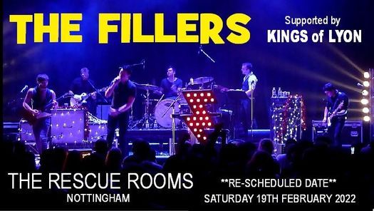 The Fillers + Kings Of Lyon at The Rescue Rooms, Nottingham