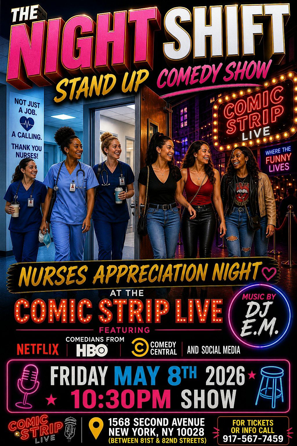 The Late Shift Stand Up comedy show at the legendary Comic Strip Live ...