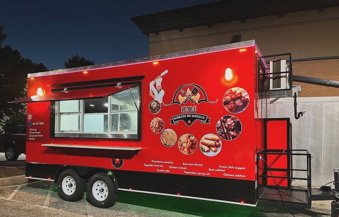 Koi Hibachi On Wheels