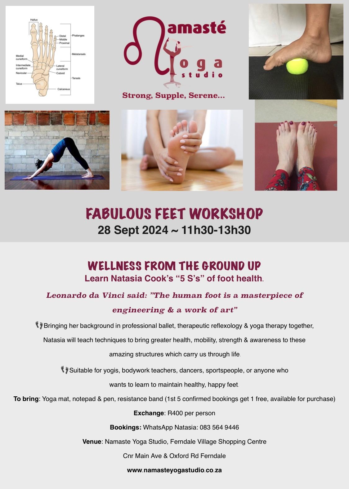 Fabulous Feet Workshop