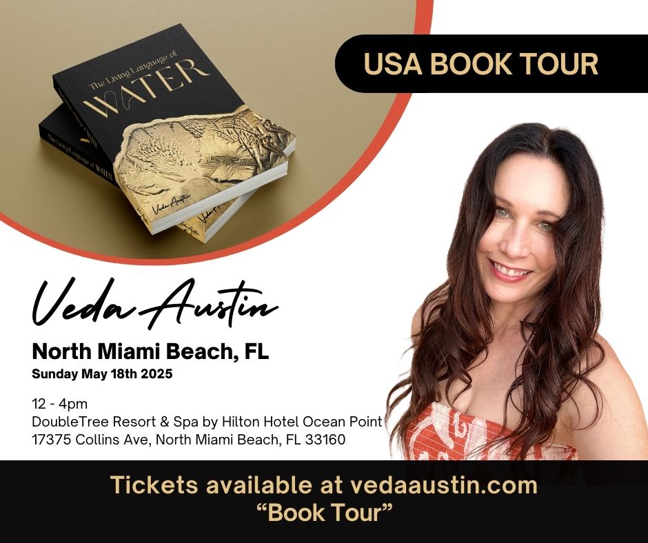 Veda Austin - The Living Language of Water: USA Book Tour