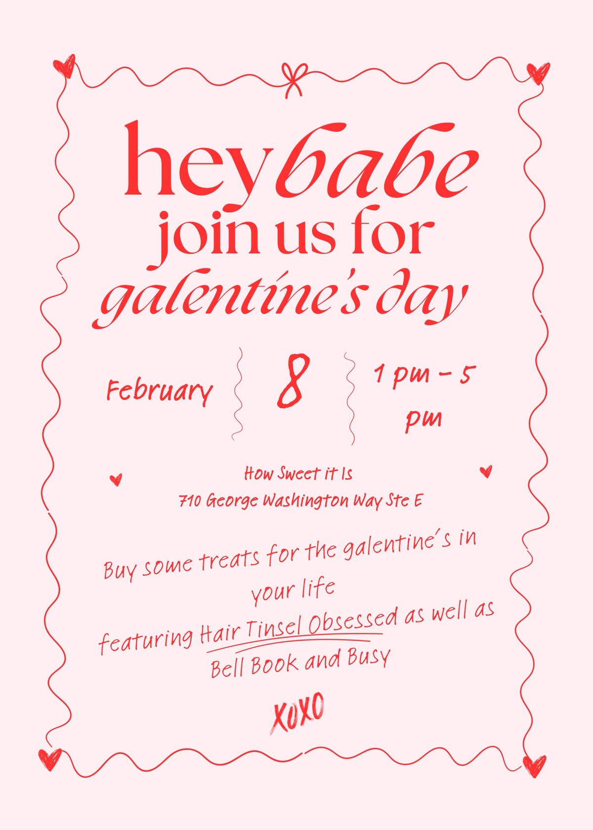 Be My Galentine