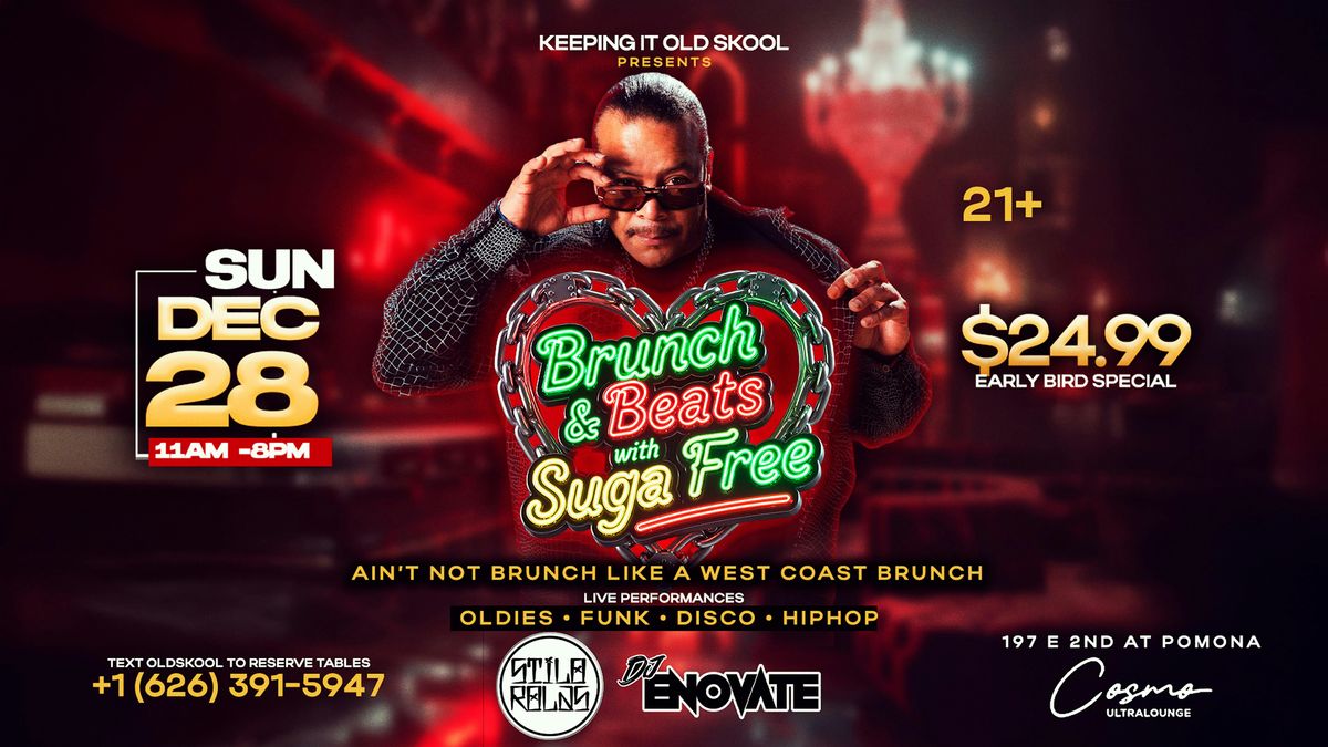 West Coast Brunch with SUGA FREE 11am-8PM