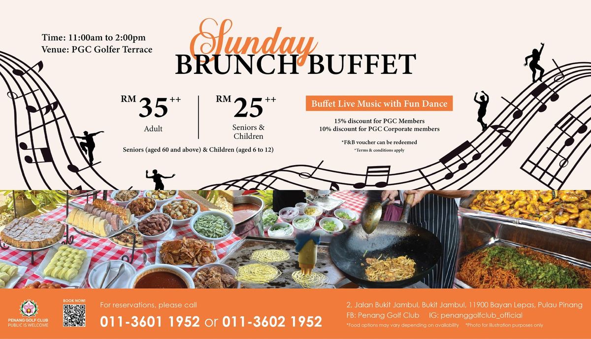 SUNDAY BRUNCH BUFFET