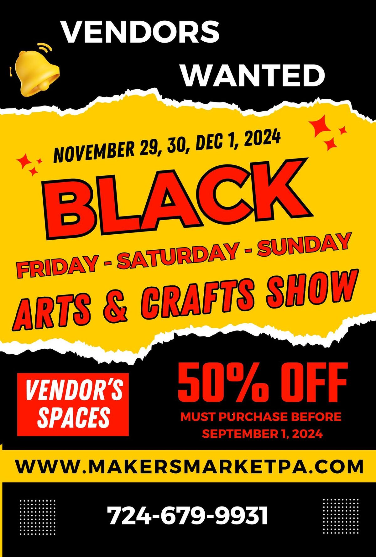 Black Friday Weekend Arts & Craft Show