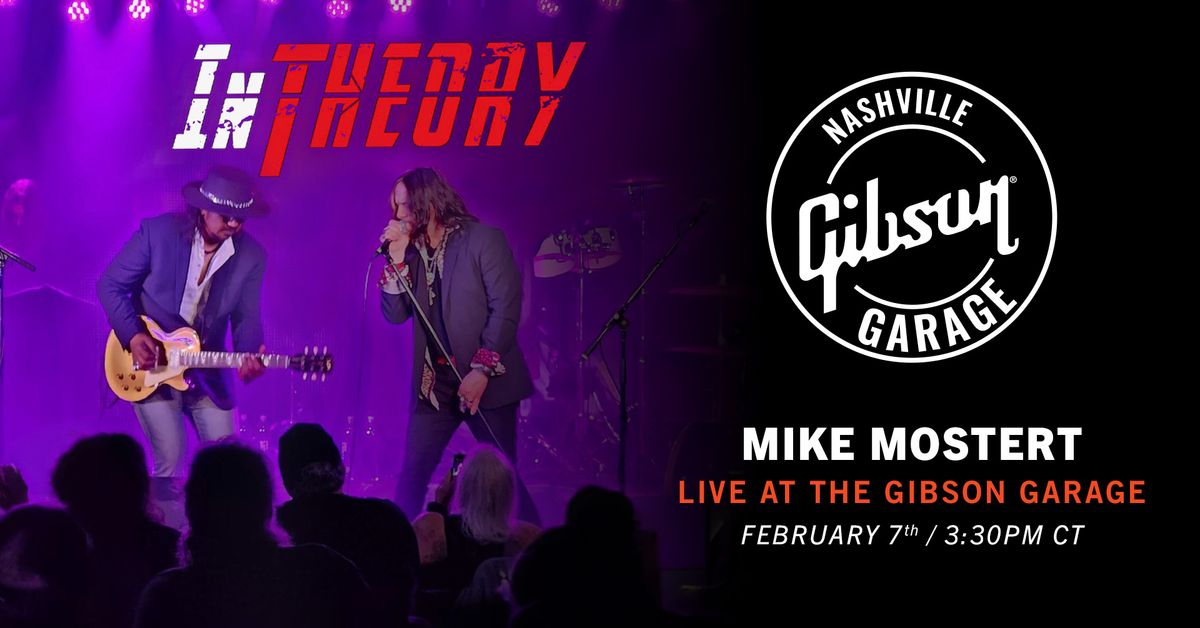 Mike Mostert from In Theory LIVE at the Gibson Garge