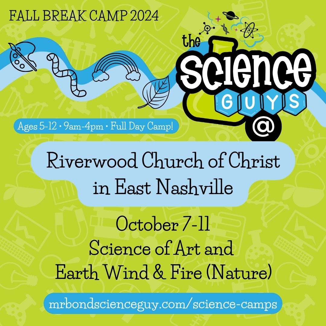 Fall Break Science Camp in East Nashville!