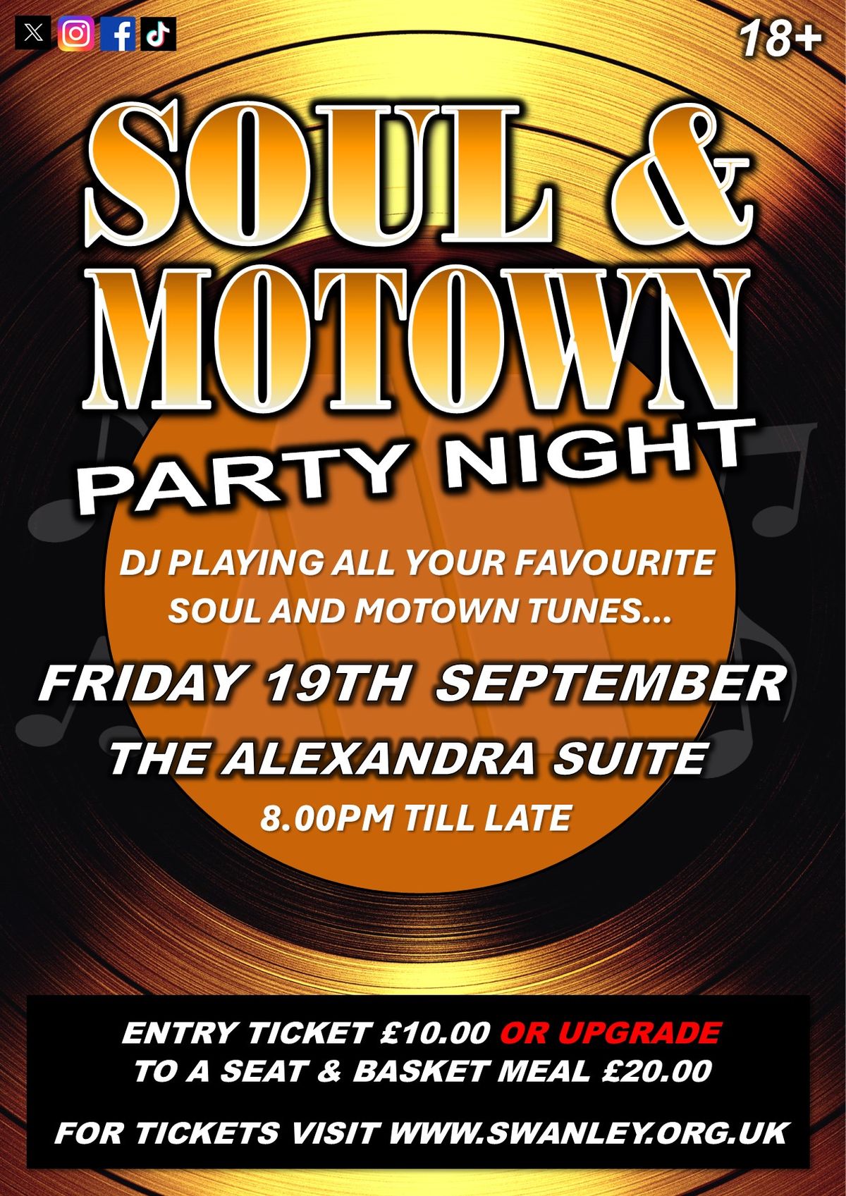 Soul & Motown Party Night