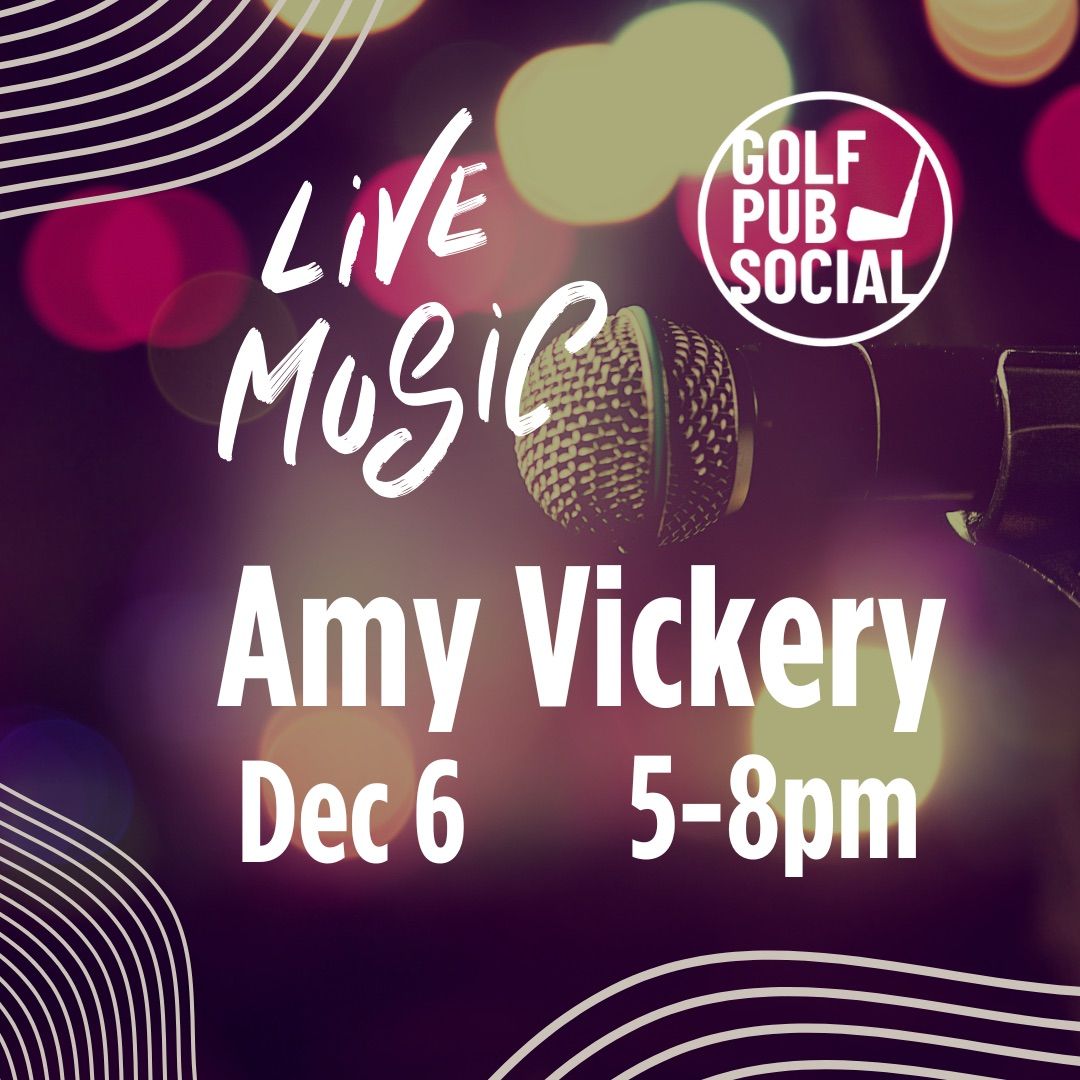 Live Music with Amy Vickery