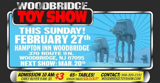 Woodbridge Toy Show - Woodbridge, NJ - Vintage & Collectible Toys - Action Figures Diecast FUNKO POP