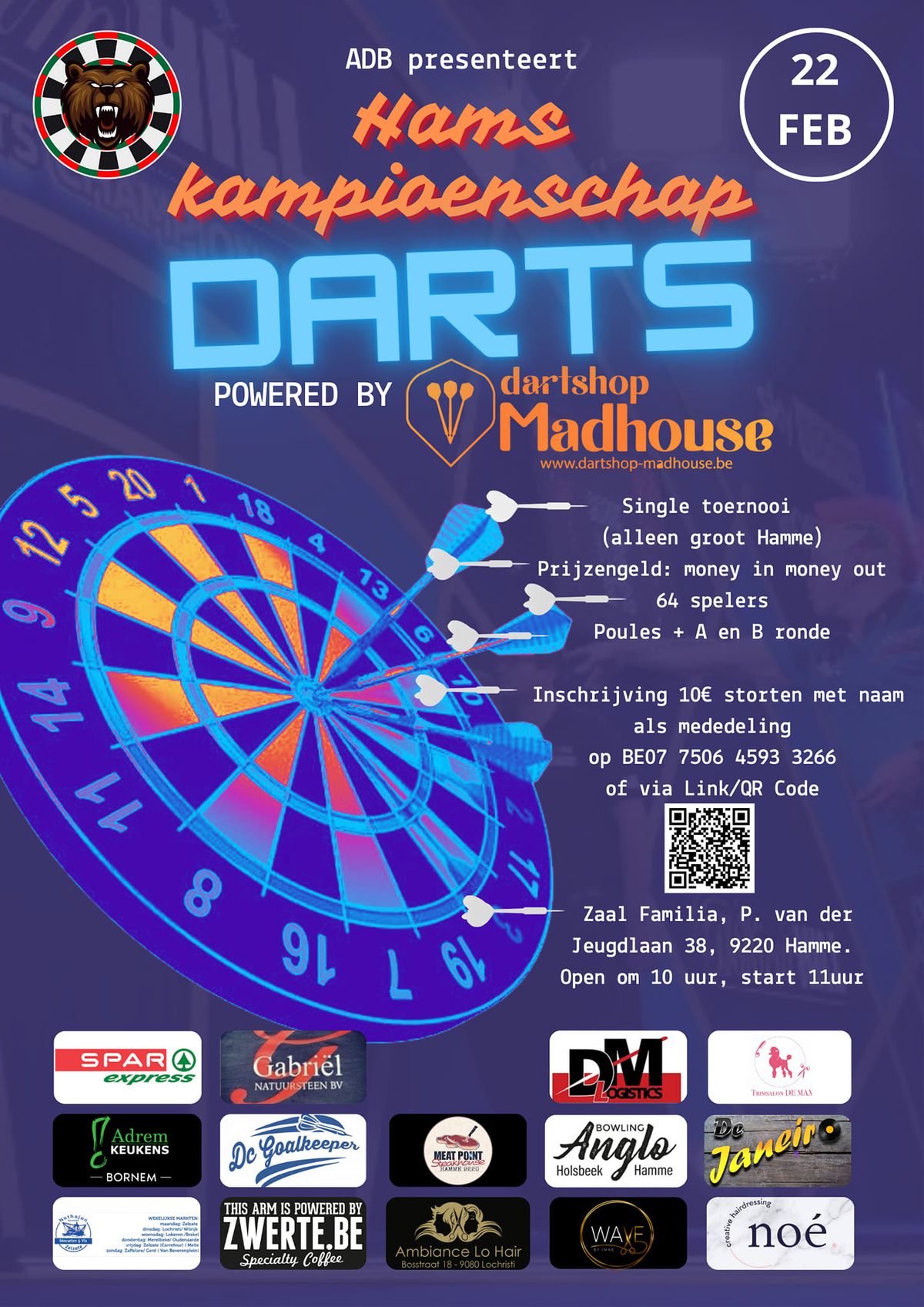 Hams kampioenschap darts