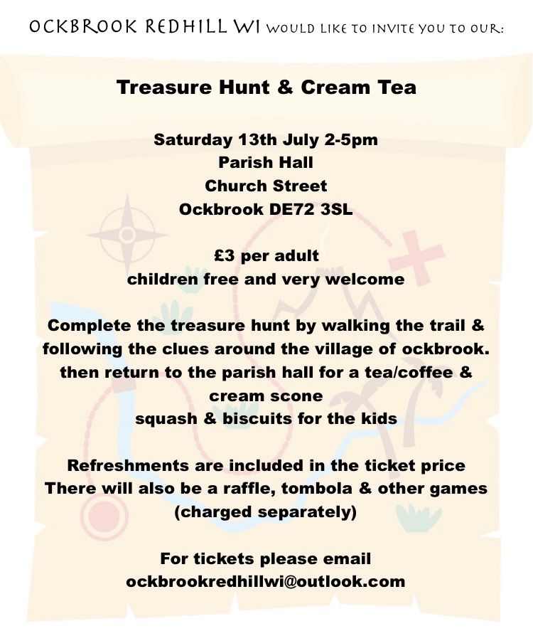 Treasure Hunt & Cream Tea