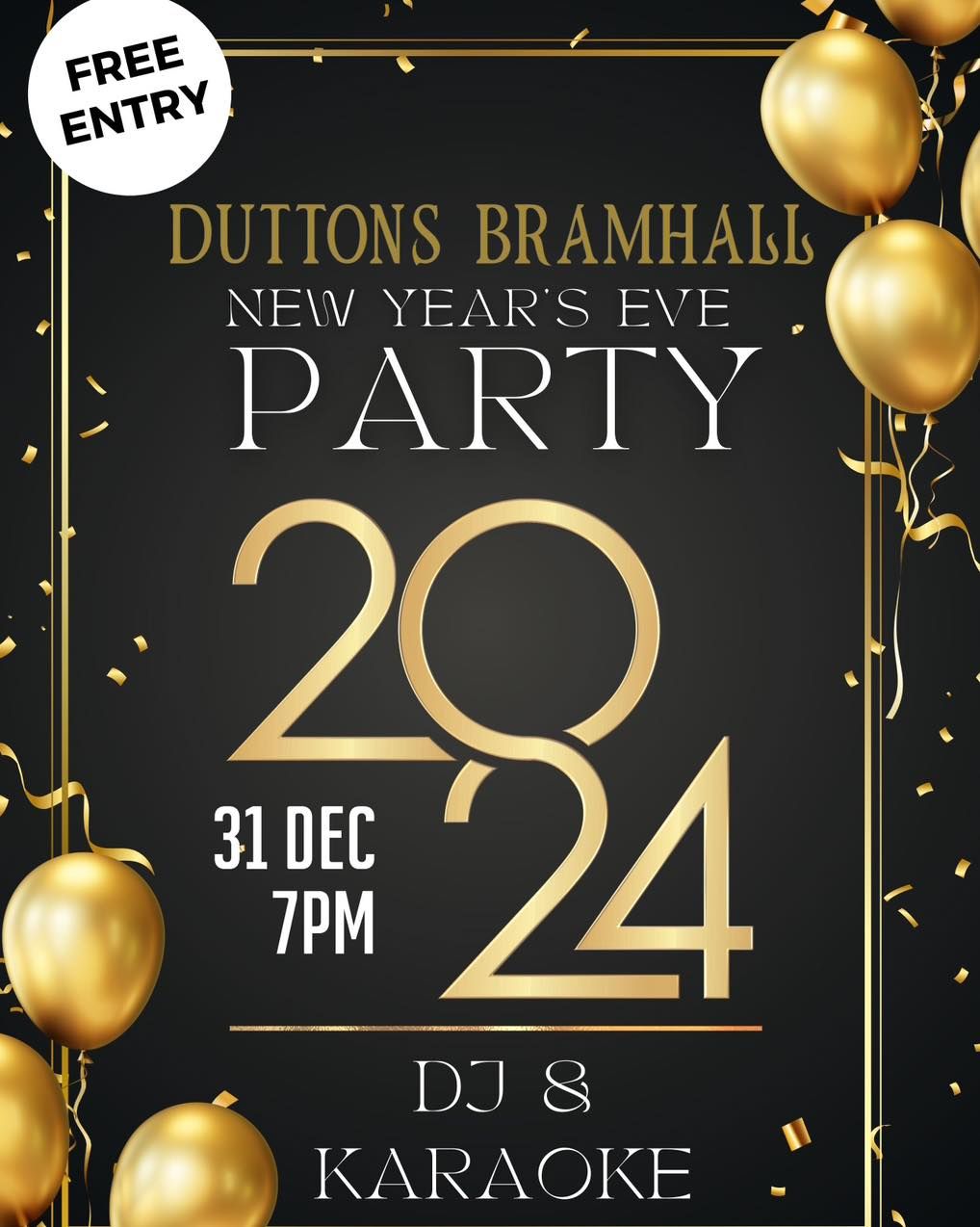 New Year Eve PARTY! 