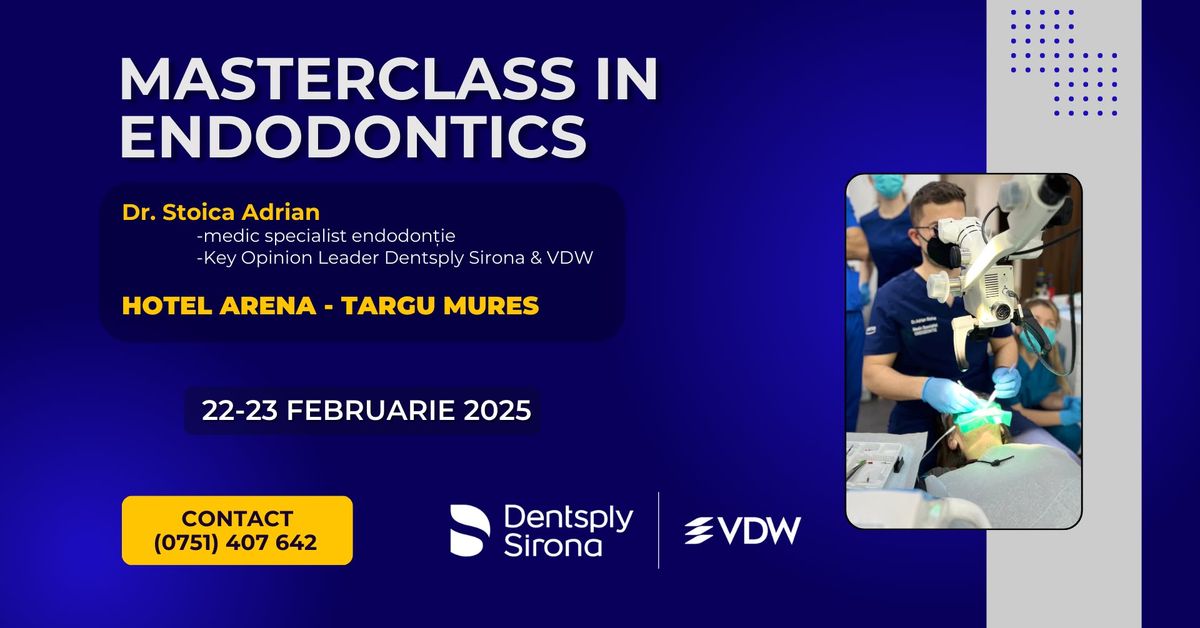 MASTERCLASS IN ENDODONTICS