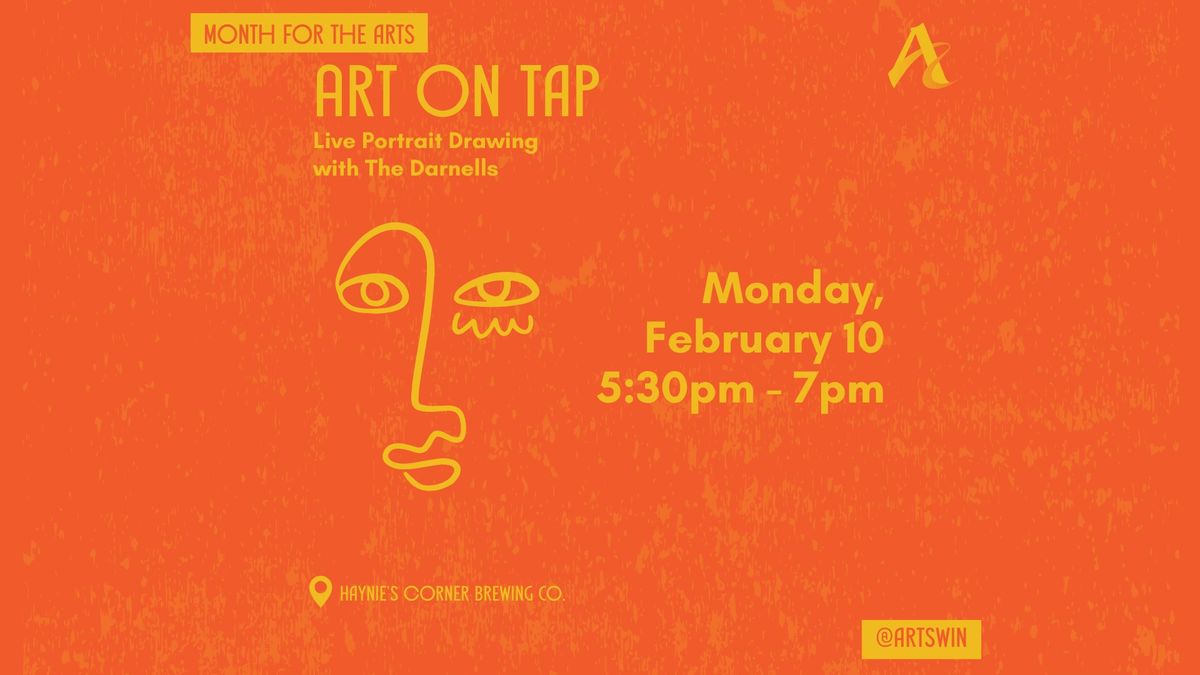 Art on Tap: Live Portrait Drawing