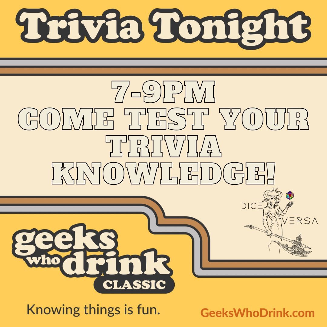 Trivia Tuesdays 