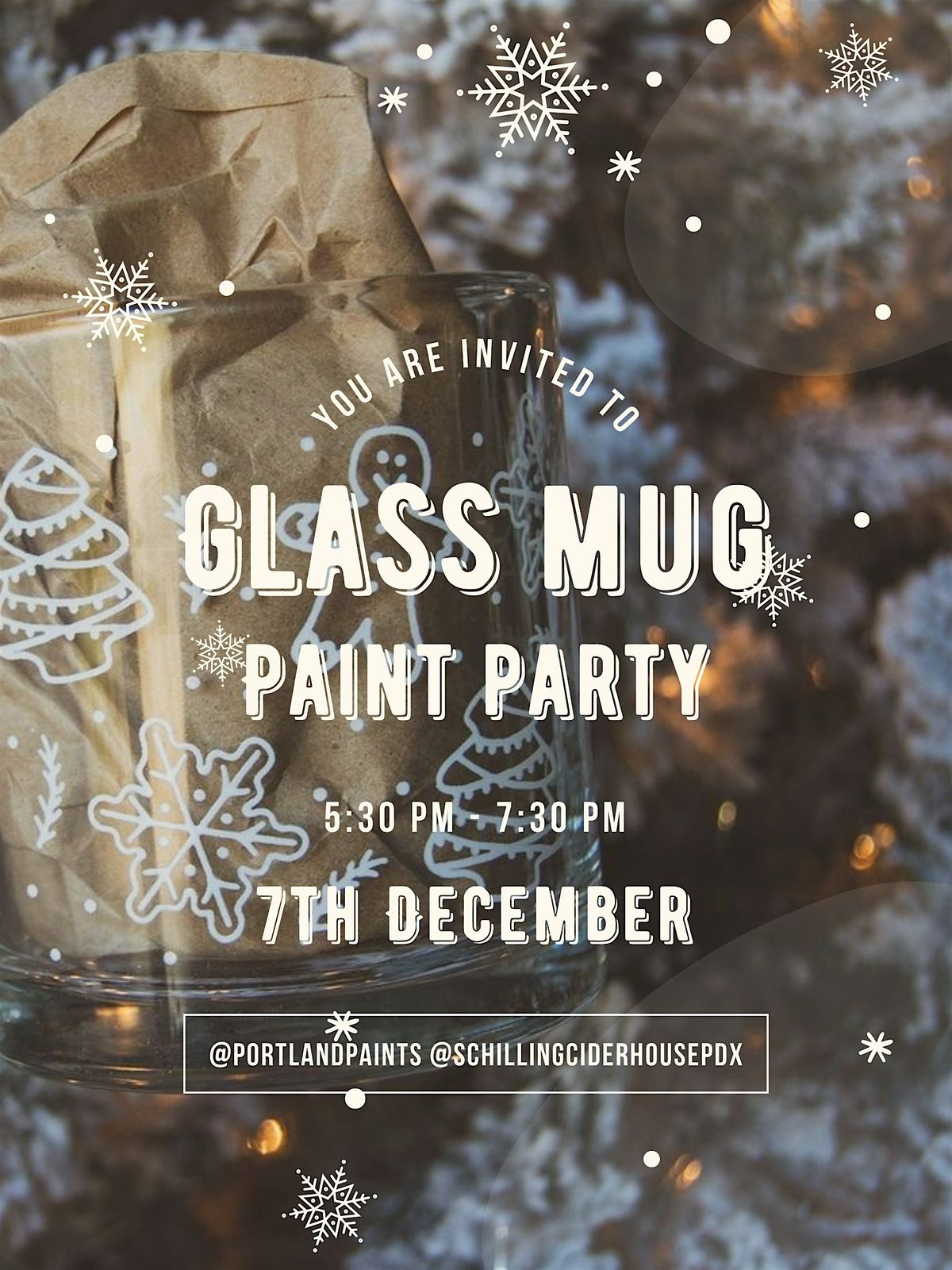 Mug Painting at Schilling Cider