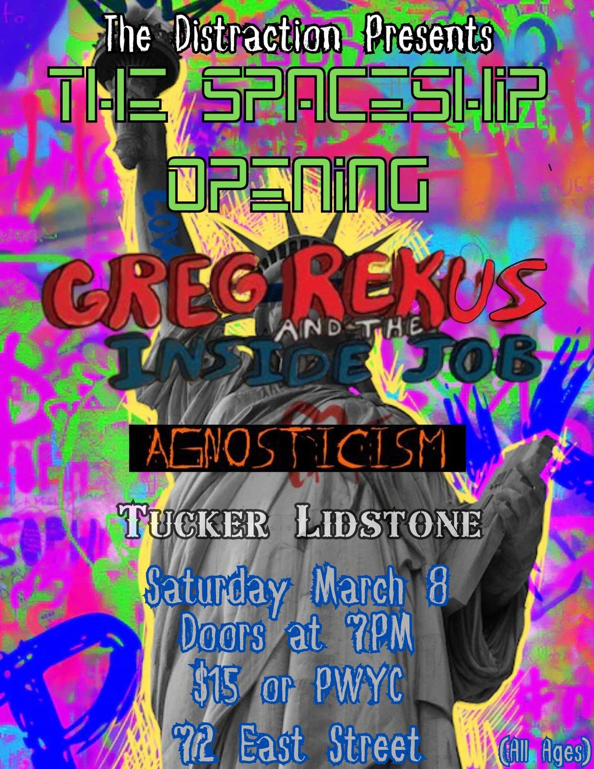 THE SPACESHIP OPENING | GREG REKUS | AGNOSTICISM | TUCKER LIDSTONE