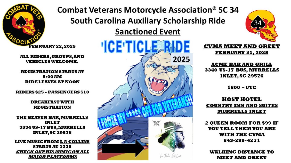 2025 "ICE" ticle Charity Ride