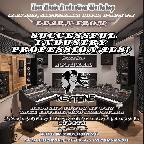 Music Production Workshop at The Warehouse StPetes