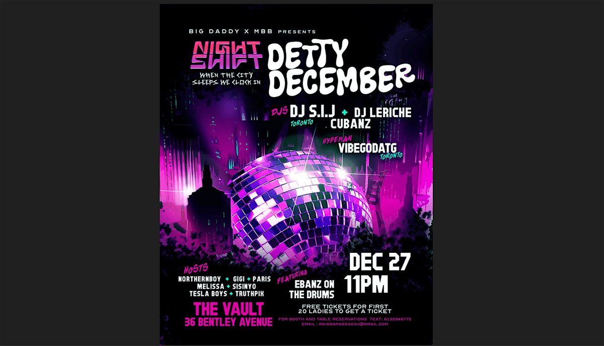 Night Shift Vol 3 - Detty December Edition