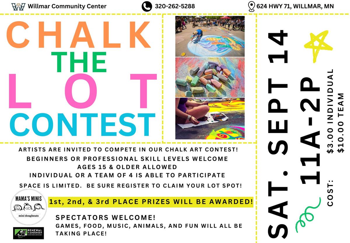 Chalk the Lot Contest