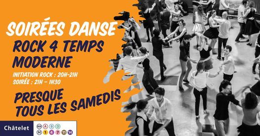 SOIREE Danse Rock Moderne (4 temps) \u00e0 Ch\u00e2telet