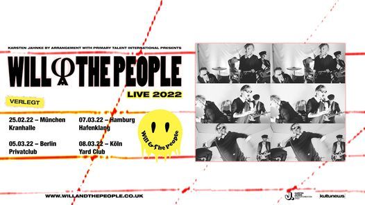 Will And The People \/\/ Berlin (3. Neuer Termin)