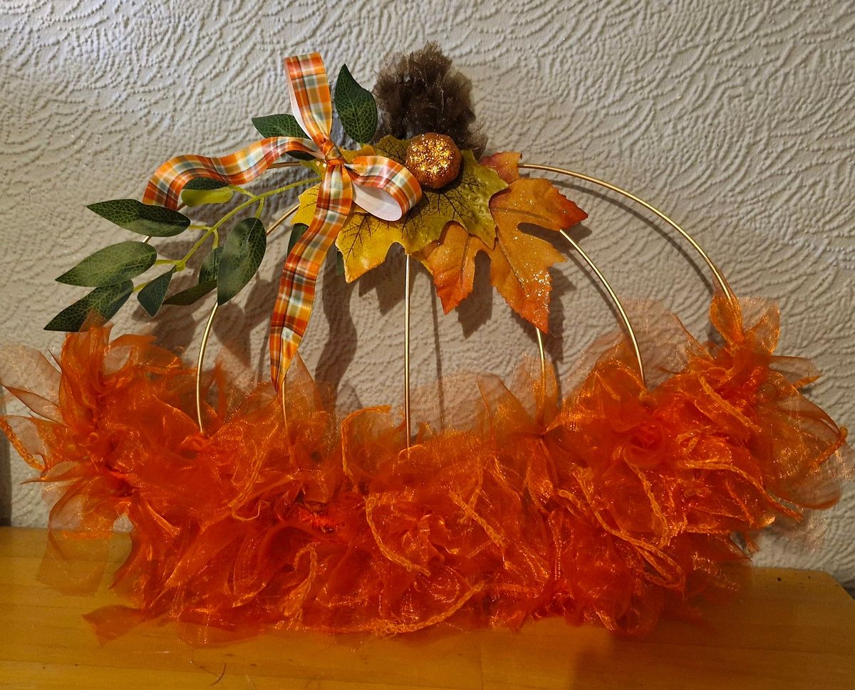 Pumpkin Wreath 