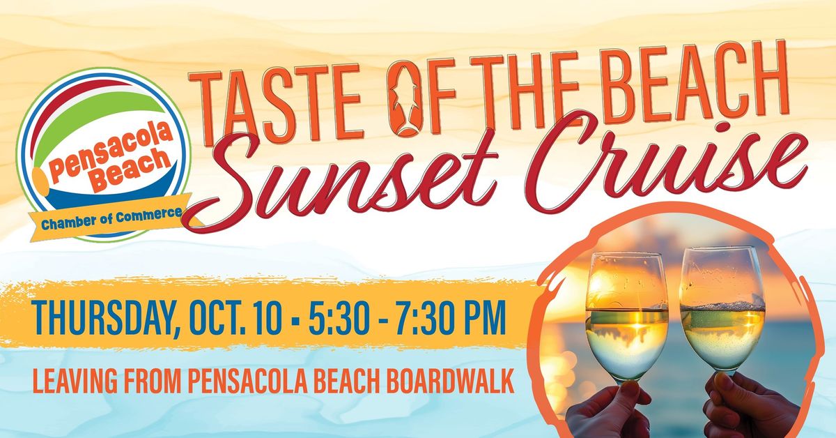 2024 Sunset Cruise, Taste of the Beach