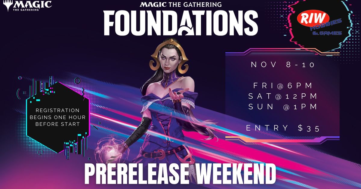 MTG Foundations Prerelease