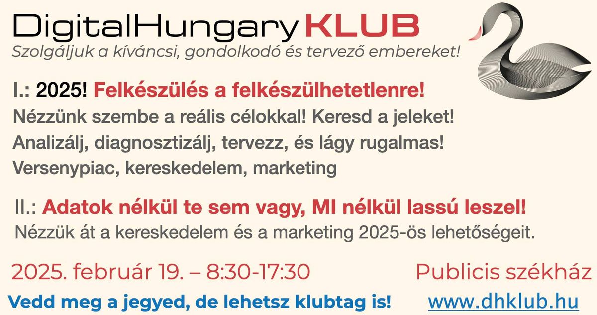 DigitalHungary Klub! Felk\u00e9sz\u00fcl\u00e9s a felk\u00e9sz\u00fclhetetlenre!