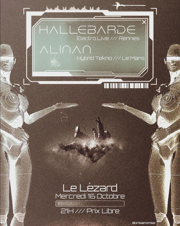 Hallebarde + Alinan @le l\u00e9zard, Le Mans 