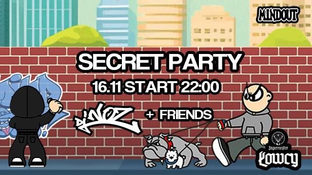 \ud83e\udd2bSecret Party\ud83e\udd2b| DJ NOZ x MINDOUT x \u0141OWCY