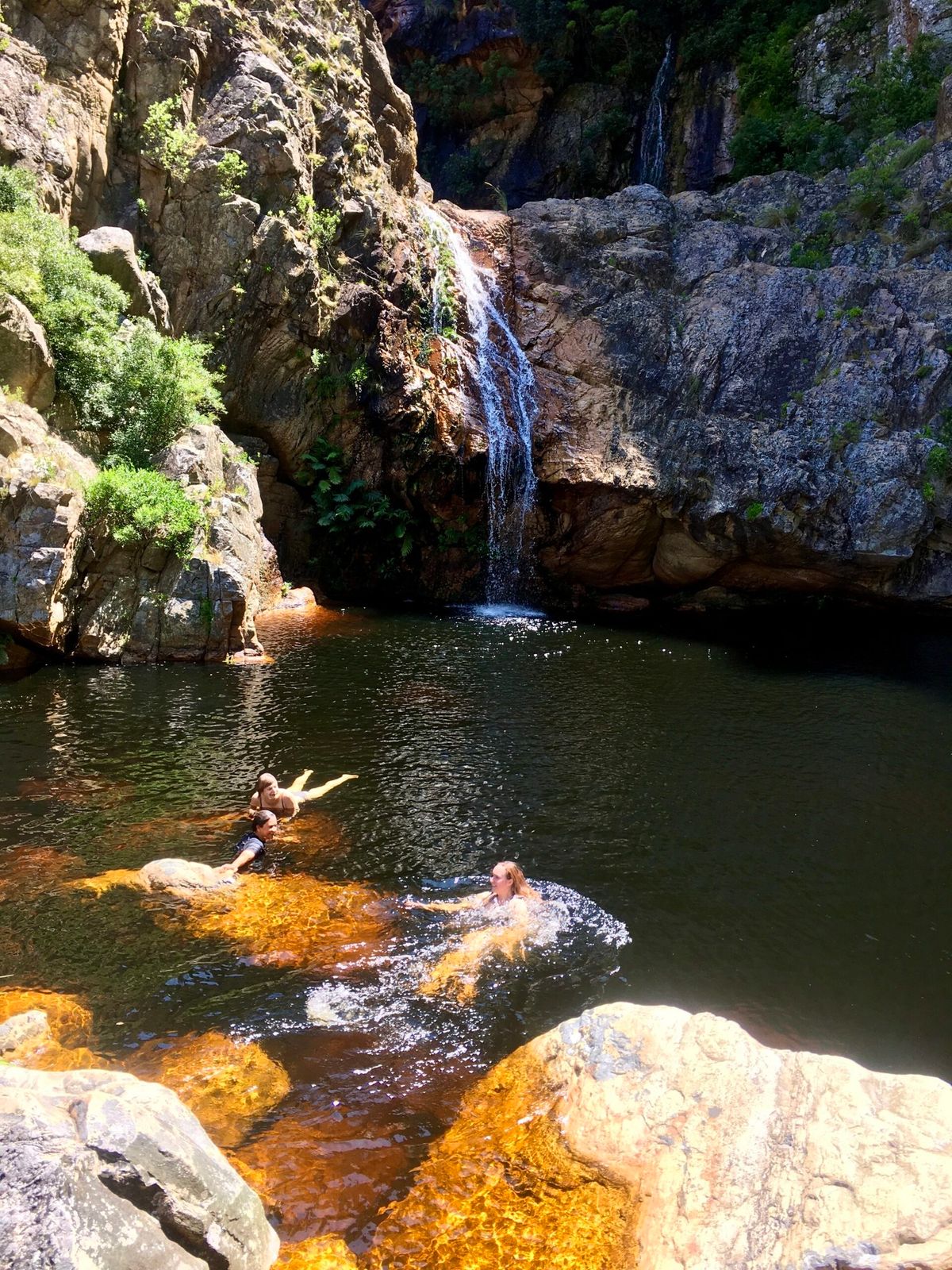 Crystal Pools Hike and Swim