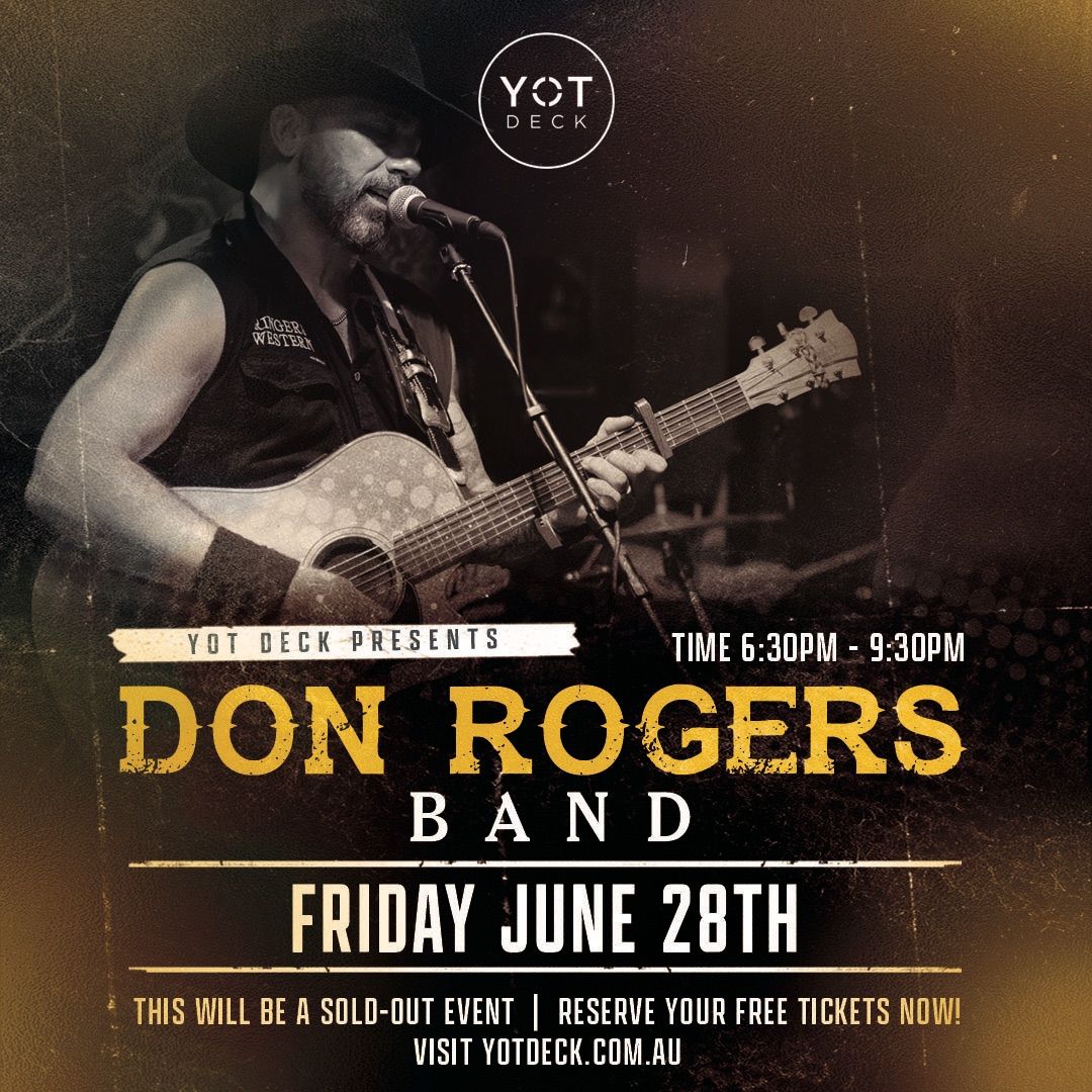 DON ROGERS BAND | LIVE AT YOT DECK